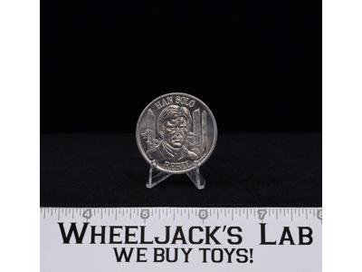 Han Solo Rebel Endor Trenchcoat Collectors Coin Star Wars POTF 1984 Kenner