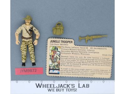 Recondo V1 100% Complete G.I. Joe 1984 Hasbro Vintage Action Figure