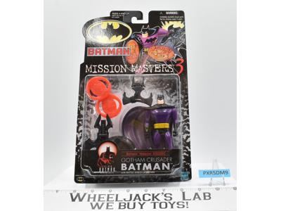 Gotham Crusader Batman Batman Mission Masters 3 Batman NEW MOSC Hasbro 2000