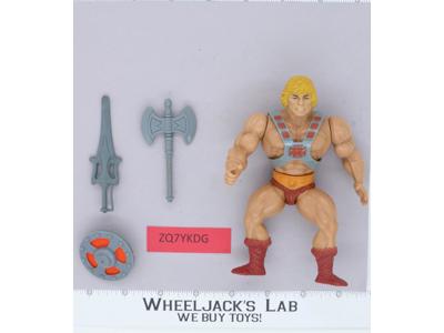 He-Man 100% Complete He-Man Masters of the Universe MOTU 1982 Mattel Vintage