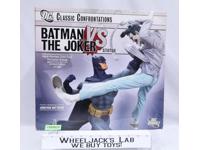 Batman vs The Joker Classic Confrontations DC Direct Cold Cast Porcelain Statue