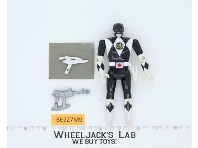 Auto Morphin Zack Black Ranger Complete Power Rangers Bandai 1993 Vintage Figure