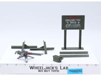 Machine Gun Defense Unit GI Joe 1984 Hasbro Action Figure Playset
