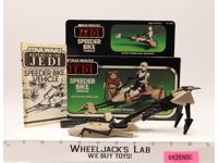 Speeder Bike 100% Complete W/Box Star Wars ROTJ 1983 Kenner Vehicle MINT