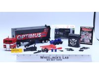 Optimus Prime LIGHTS/SOOUND WORKS 1992 G2 Transformers Hasbro UNUSED STICKERS