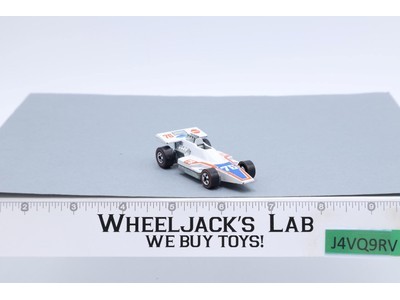 Formula 5000 White 1975 1976 Redline Hot Wheels Mattel Vintage RL Hong Kong