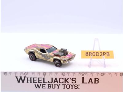 Roger Dodger Gold Chrome 1970 Redline Hot Wheels Mattel Vintage RL RARE