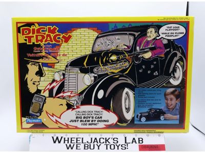 Getaway Car Dick Tracy 1990 Playmates Action Figure Vehicle NEW MISB SEALED