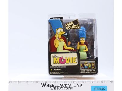 Movie Mayhem Marge The Simpson Movie 2007 McFarlane Toys NEW SEALED