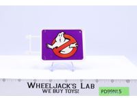 Firehouse Playset Sign STICKERED Ghostbusters 1987 Vintage Kenner Figure