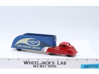 Greyvan Long Distance Moving Truck & Trailer Vintage Tin Toy Car