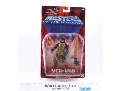 Mer-Man He-Man 200X Masters Of The Universe MOTU 2002 Mattel NEW SEALED