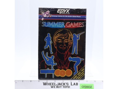Summer Games Atari Computer Game 1984 EPYX Vintage NEW SEALED