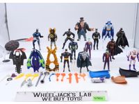 Lot of 14 Batman DC Superheroes Villains ToyBiz Kenner Figures + Accessories