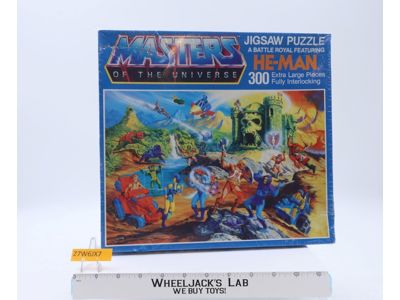 A Battle Royal He-Man MOTU 1983 Golden 300pc Jigsaw Puzzle NEW SEALED