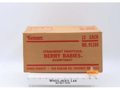 Berry Baby Assortment 12 Pack Strawberry Shortcake 1984 Kenner EMPTY BOX ONLY