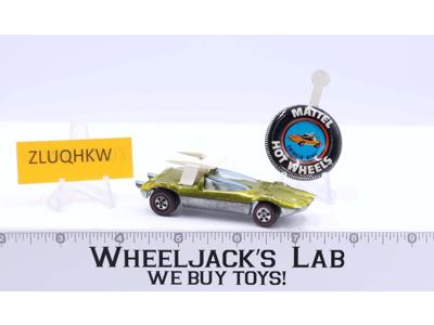 Swingin' Wing Yellow 1970 Redline Hot Wheels Mattel Vintage RL W BUTTON