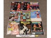 WWF Mixed Lot of 9 Wrestling Magazines New Wave FURY Insider USA Classics MERCH