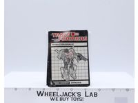 Grimlock Instruction Manual Booklet 1985 Hasbro G1 Transformers
