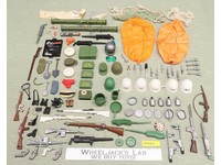 GI Joe Bazooka & Misc Military Items Vintage 12" Accessory