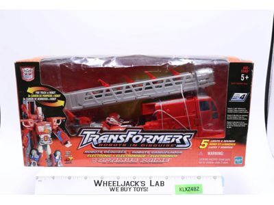 Optimus Prime Transformers Robots in Disguise 2001 Hasbro Figure NEW MISB SEALED