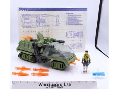 HAVOC H.A.V.O.C W/Cross Country 100% Complete GI Joe 1986 Vintage Hasbro Vehicle