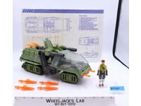 HAVOC H.A.V.O.C W/Cross Country 100% Complete GI Joe 1986 Vintage Hasbro Vehicle