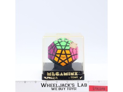 Megaminx Dodecahedron Cube Puzzle 1982 Tomy Vintage NEW SEALED