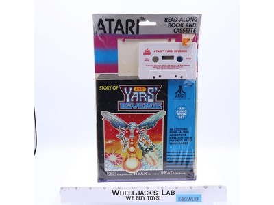 The Story of Yar's Revenge Atari Book & Cassette Read Along 1982 Kid Stuff NEW