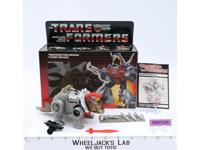Slag NICE FIG & BOX 100% Complete 1985 Vintage Hasbro G1 Transformers Figure