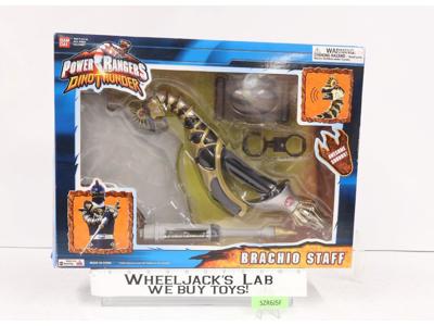 Brachio Staff 100% Complete Power Rangers Dino Thunder 2003 Bandai