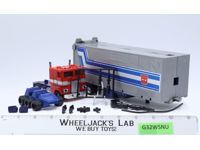 Optimus Prime LIGHT BLUE SMOOTH BUMPER 100% Complete 1984 G1 Transformers Hasbro