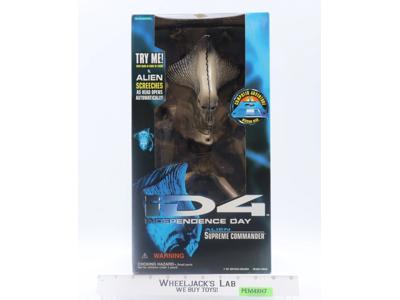 Alien Supreme Commander Independence Day 1996 Trendmasters NEW SEALED