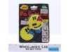 Pac-Man Stick-On LCD Quartz Digital Clock 1982 M.Z. Berger Vintage NEW SEALED