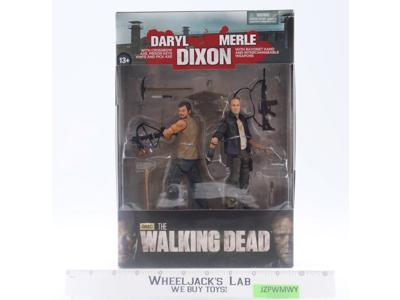 Daryl & Merle Dixon The Walking Dead 2013 McFarlane Toys NEW SEALED