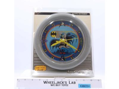 Batman Le'Clock Quartz Analog Wall Clock DC Comics 1989 ElectrOptix Inc. NEW