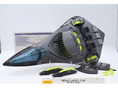 Phantom X-19 Stealth Fighter Complete GI Joe 1988 Hasbro Action Figure Vehicle