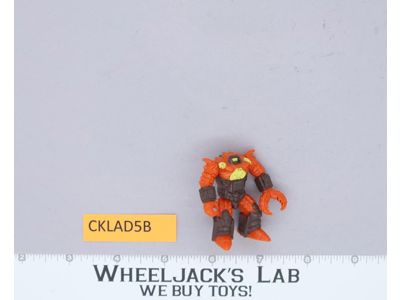 #28 Crusty Crab Battle Beasts Hasbro Takara 1987 Vintage Action Figure