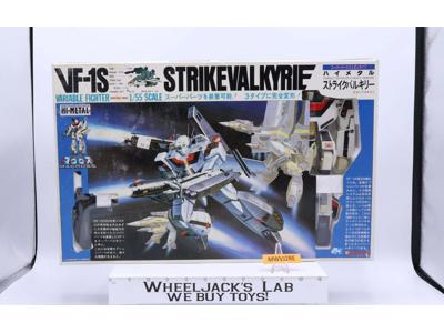 VF-1S Strike Valkyrie Variable Fighter Hi-Metal Macross Robetch Bandai 1/55