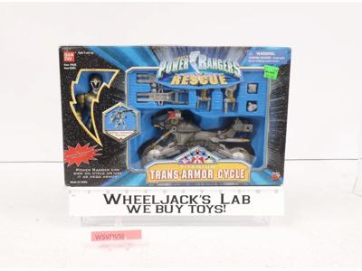 Titanium Trans-Armor Cycle Complete Power Rangers Lightspeed Rescue 1999 Bandai