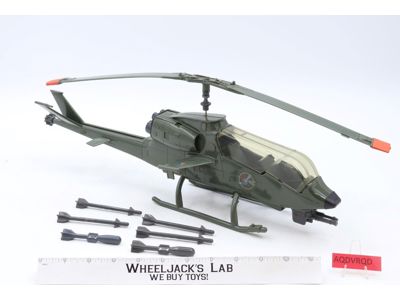 Dragonfly Assault Copter Complete G.I. Joe 1983 Hasbro Action Figure Vehicle