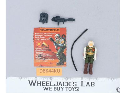 Col. Paul Corbin "Crowbar" Starcom 1986 Coleco Vintage Action Figure