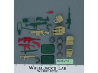 Battle Gear Accessory Set 3 Lot 3 Complete 1985 Weapons GI Joe Vintage Figure