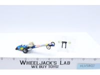 Mongoose Rail Dragster Blue 1971 Hot Wheels Mattel Vintage w/ Clear Wheels