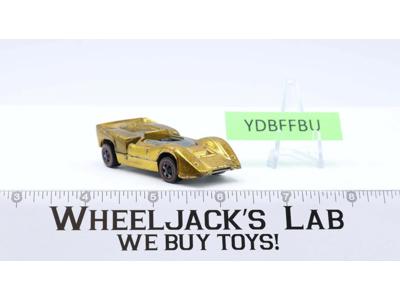 McLaren M6A Spectraflame Gold 1969 Redline Hot Wheels Mattel Vintage RL