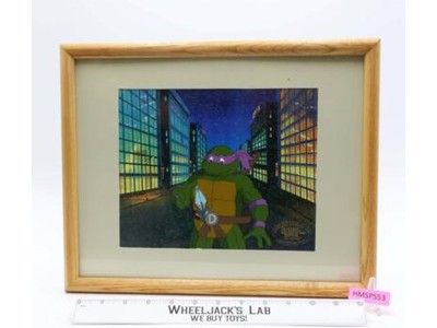 Donatello Teenage Mutant Ninja Turtles TMNT Animation Art Hand Painted Film Cel