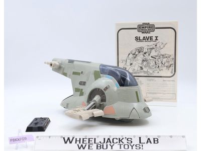 Boba Fett's Slave 1 100% Complete Star Wars ESB 1981 Kenner Figure Vehicle