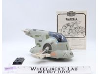 Boba Fett's Slave 1 100% Complete Star Wars ESB 1981 Kenner Figure Vehicle