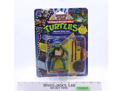 Movie Star Leo Teenage Mutant Ninja Turtles TMNT 1995 Playmates NEW MOSC SEALED