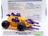 Cobra Parasite 100% Complete GI Joe 1992 Hasbro Action Figure Vehicle